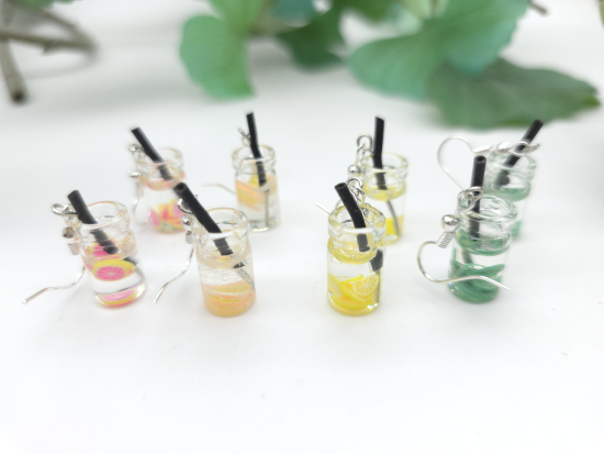 Preview: Frucht Cocktail Ohrringe